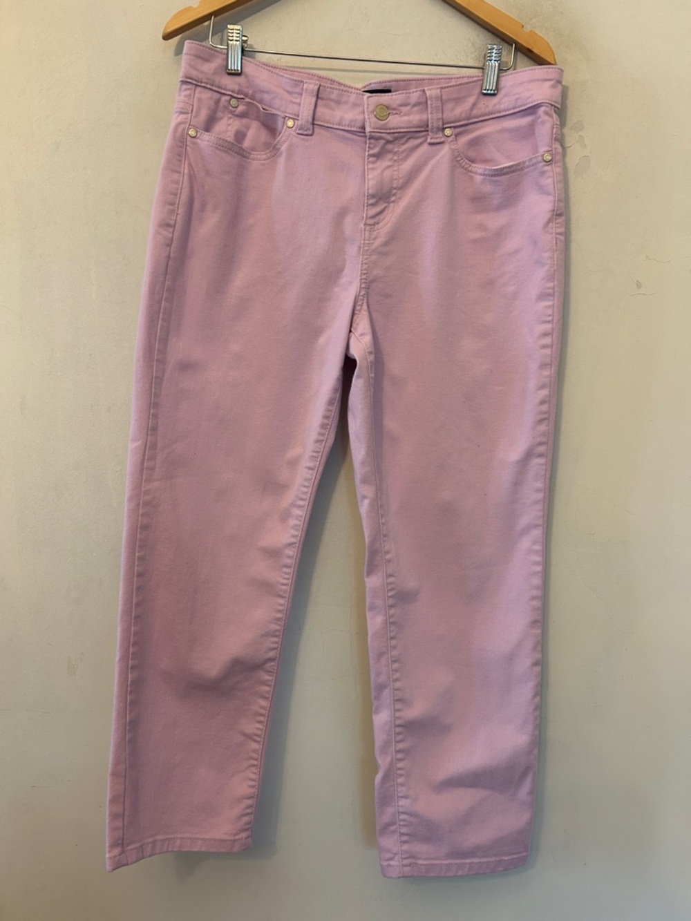 Talbots  Lavender Straight-Leg Jeans Size 12P EUC